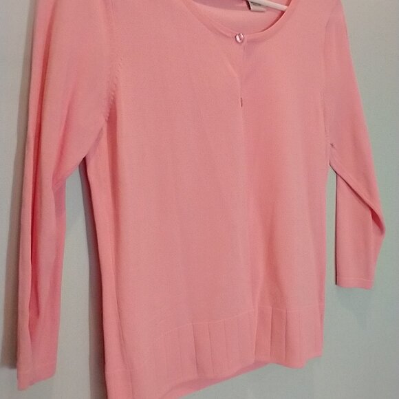 MKM Designs Cardigan Sweater with 3/4 Sleeves - Picture 2 of 2